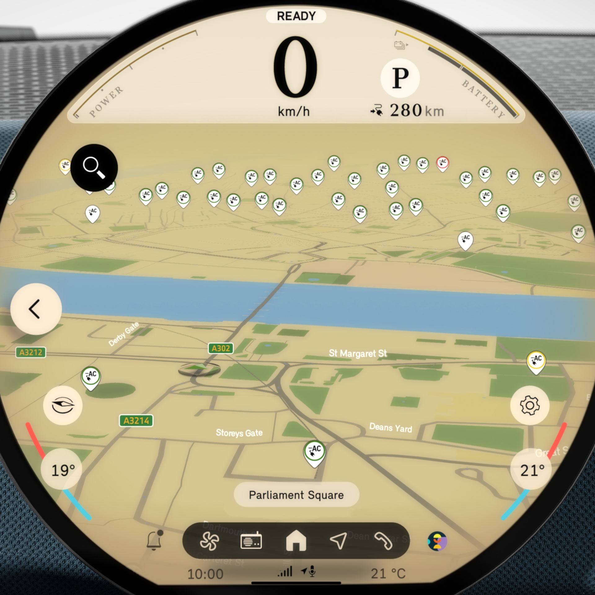 MINI Countryman elétrico - experiência digital - modo 03